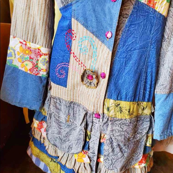 Savage Culture patchwork jacket - Picture 2 of 3